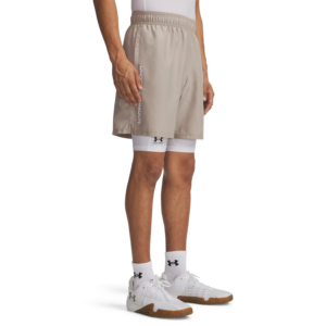 Under Armour Woven Wordmark Short Taupe