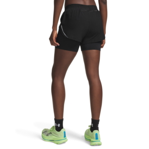 Under Armour Velociti Pro 4 Inch 2n1 Short Dames Zwart