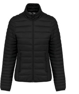 Kariban Ladies’ lightweight padded jacket K6121 Zwart