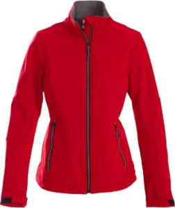 Printer SOFTSHELL JACKET TRIAL LADY 2261045 Rood