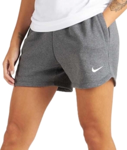 Nike Fleece Park 20 Joggingshort Dames Grijs