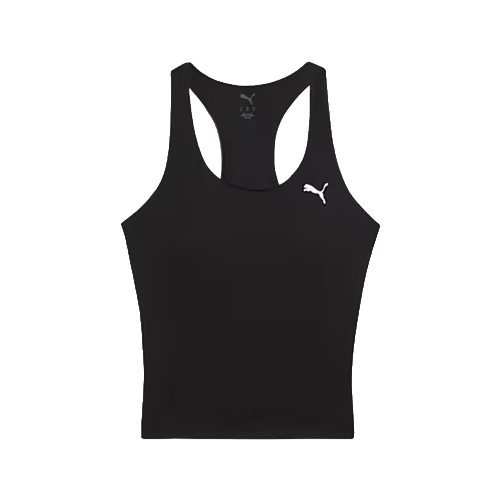 Puma Essential 2-in-1 Tanktop Dames Zwart