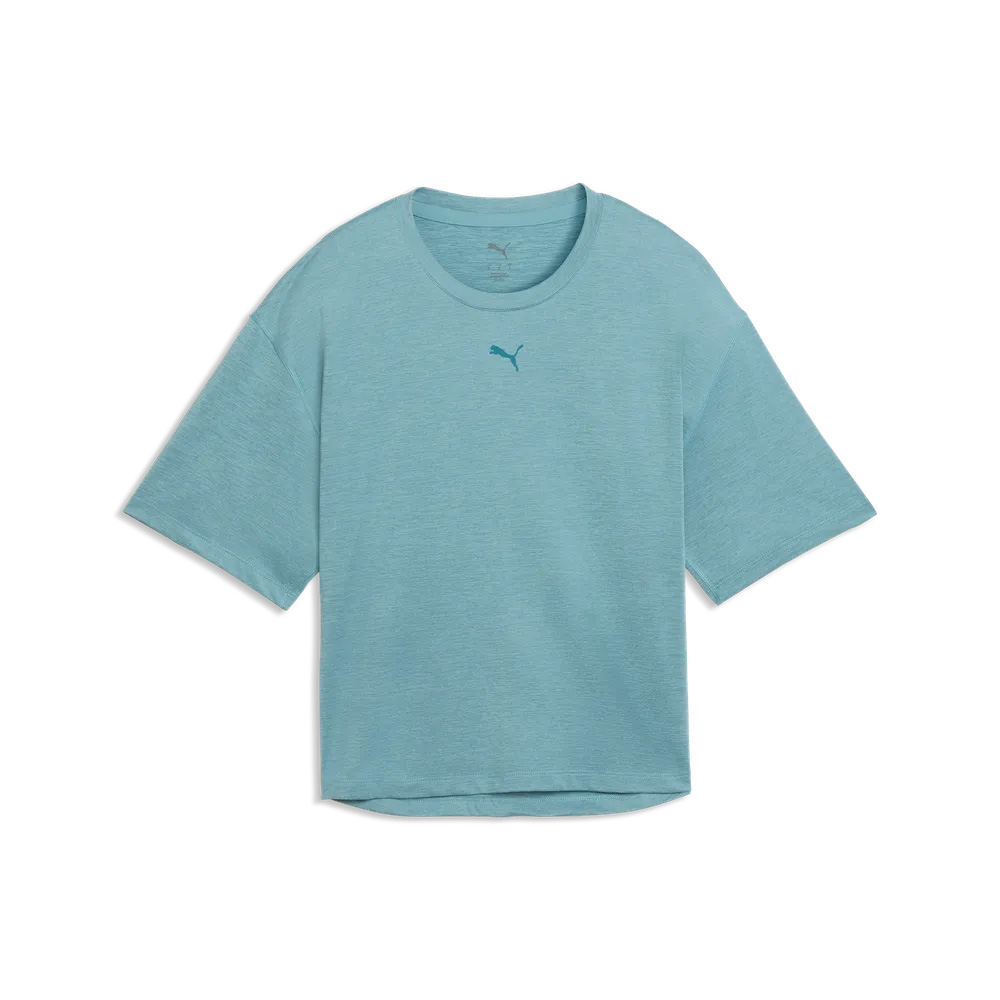 Puma Cloudspun Relaxed Tee Dames Blauw