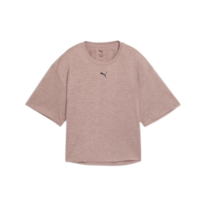 Puma Cloudspun Relaxed Tee Dames Beige