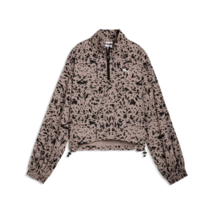 Puma Essentials Graphic Half Zip Beige