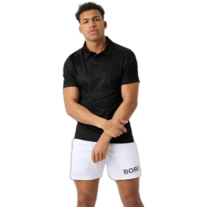 Björn Borg Borg Sports Polo Shirt Zwart