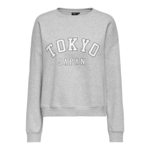 Only Sweatshirt Life O-neck Grijs