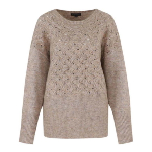 G-maxx Shani Knitting Sweater Grijs