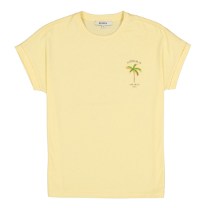 Garcia Ladies T-shirt Short Sleeve Geel