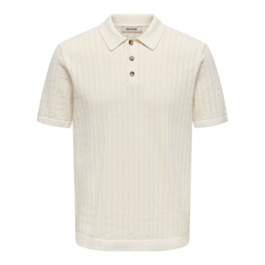 Only & Sons Moon Polo Creme