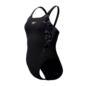 Speedo Eco+ Womens Hyperboom Splice Muscleback Zwart