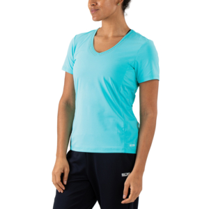 Sjeng Sports Isadee Sportshirt Dames Aqua / Turqoise