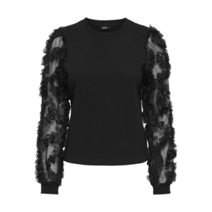 Only Lavin Mix Sweater Zwart