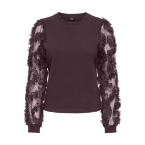 Only Lavin Mix Sweater Wijnrood