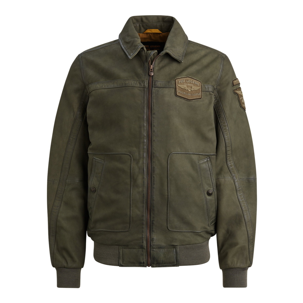 Pme Legend Flight Jacket Summer Hudson Sheep Groen
