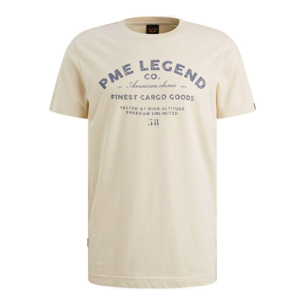 Pme Legend Short Sleeve R-neck Shirt Wit