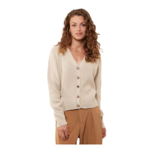 G-maxx Dolores Knitting Cardigan Geel