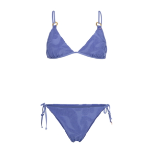 Brunotti Sunanda-jacquard Bikini Dames Blauw