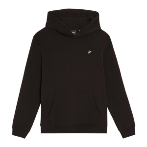 Lyle & Scott Brushback Pullover Hoodie Kids Zwart