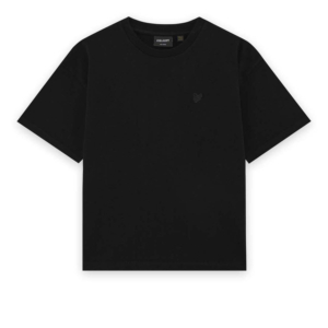 Lyle & Scott Heavy Weight Relaxed T-shirt Kids Zwart