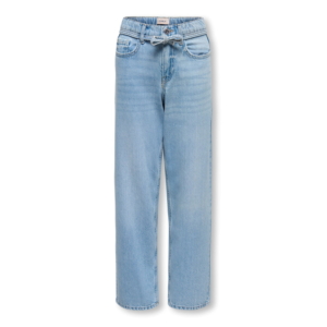 Only Kids Koggianna Straight Jeans Kids Blauw