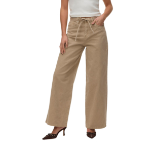 Vero Moda Wien Wide Leg Jeans Bruin