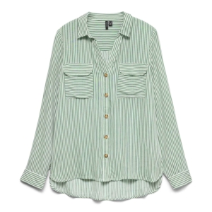 Vero Moda Bumpy Long Sleeve Blouse Groen
