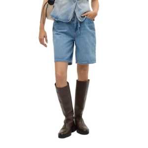 Vero Moda Villa Bermuda Shorts Blauw