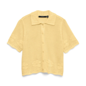 Vero Moda Vmmystic Beach Cardigan Dames Geel