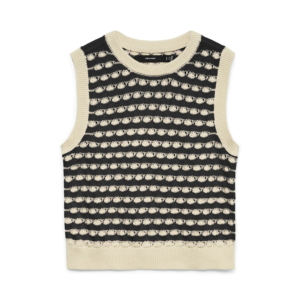 Vero Moda Vmcoral Reef Sl O-neck Top Se Dames Zwart