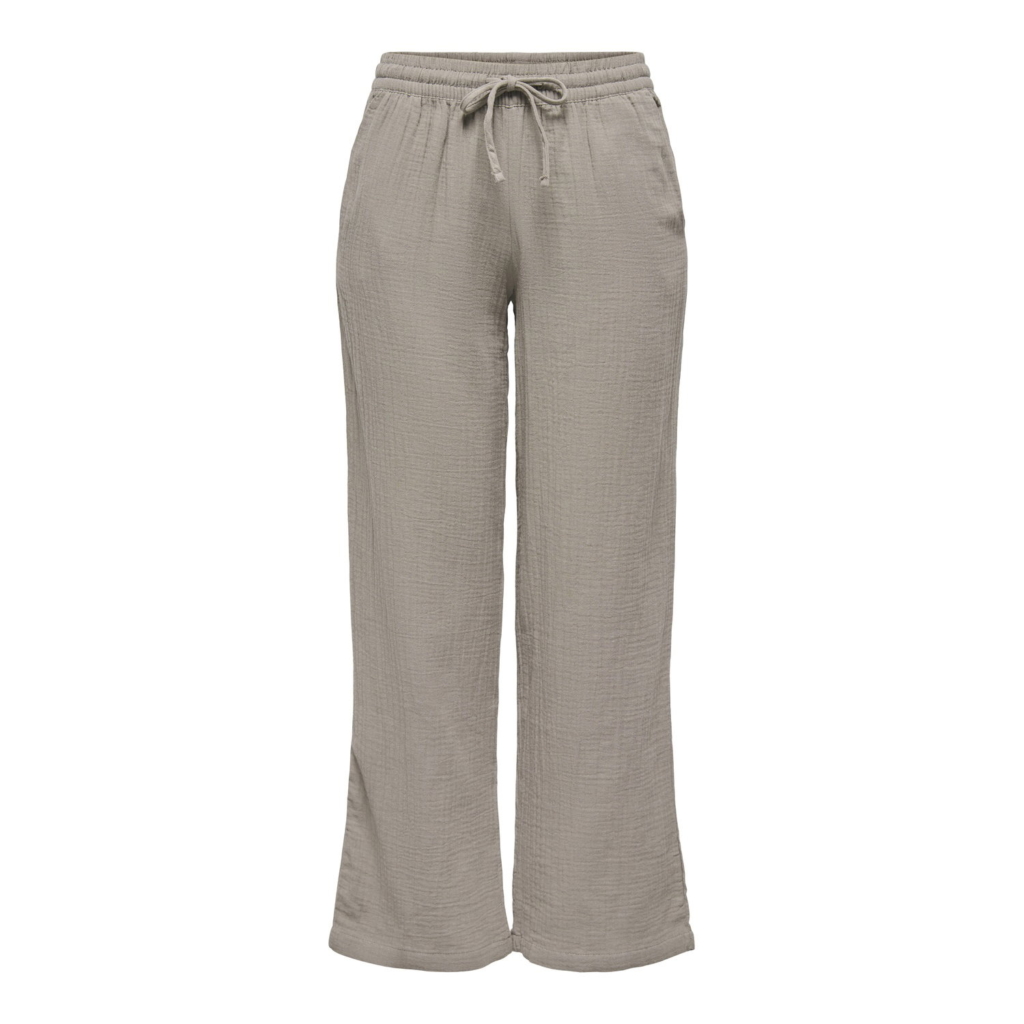 Only Theis Life Wide Pant Woven Groen