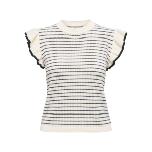 Only Carice Frill Pullover Knitted Wit