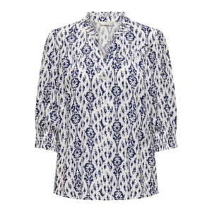 Only Raya 3/4 Shirt Blauw