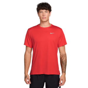 Nike Miler Short Sleeve Shirt Rood