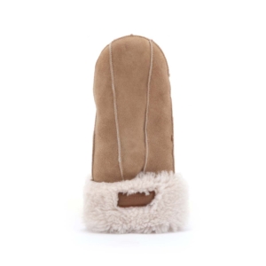 Warmbat Mitten Lammy Dames Bruin