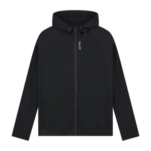 Be:at Jace Woven Zip Jacket Zwart