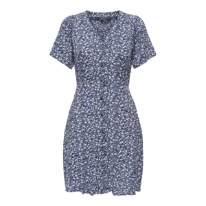 Only Onlevida Short Dress Blauw