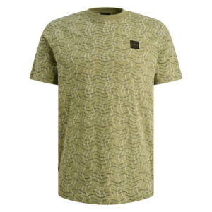 Pme Legend Short Sleeve R-neck Slub Jersey Groen