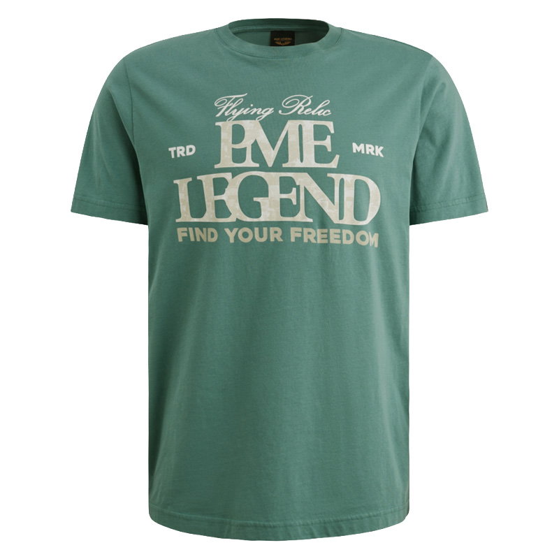 Pme Legend Short Sleeve R-neck Groen