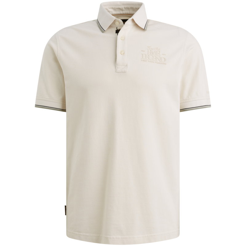 Pme Legend Short Sleeve Polo Piqué Wit