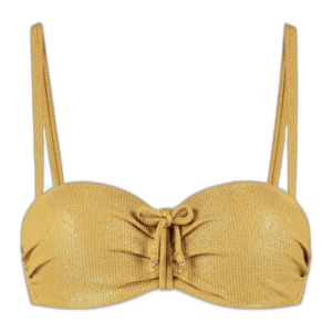 Cyell Golden Hour Multi-way Bandeau Bikinitop Goud