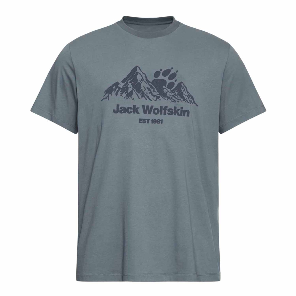 Jack Wolfskin Carefree T-shirt Grijs