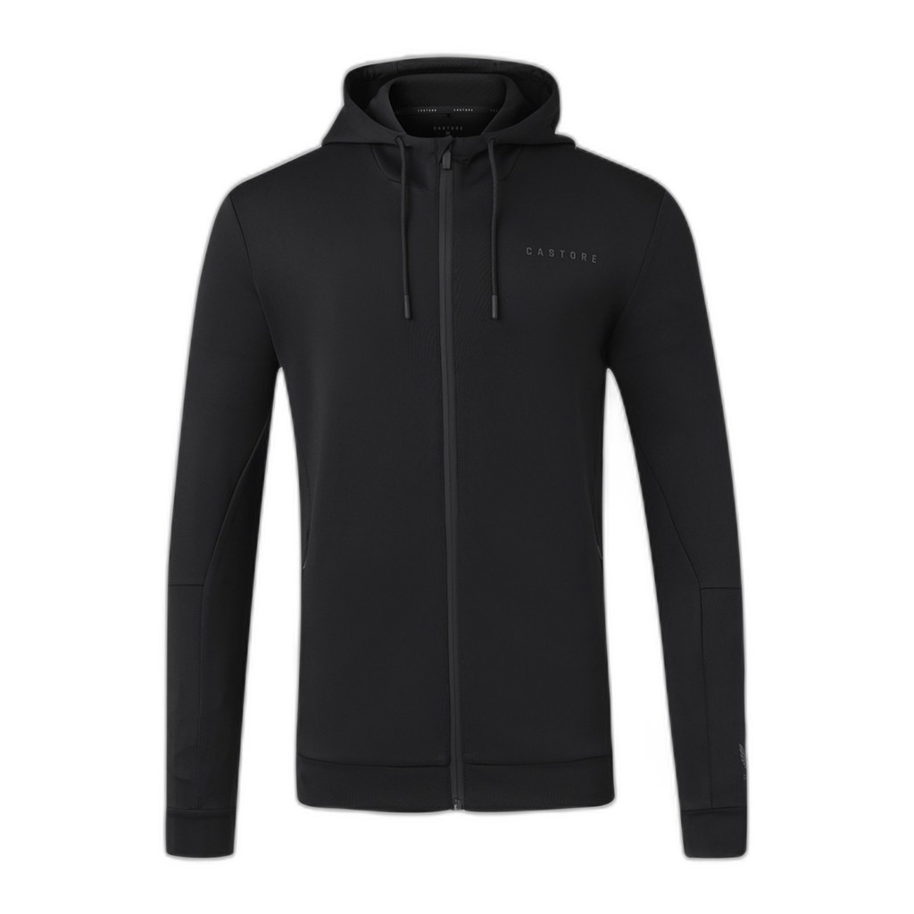 Castore Flex Full Zip Hoodie Zwart