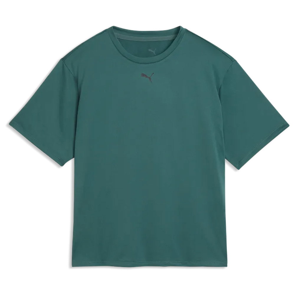 Puma Train All Day Essentials Relaxed Tee Dames Groen