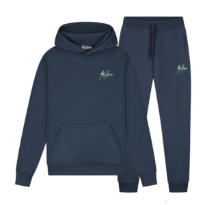 Malelions Men Split Tracksuit Blauw