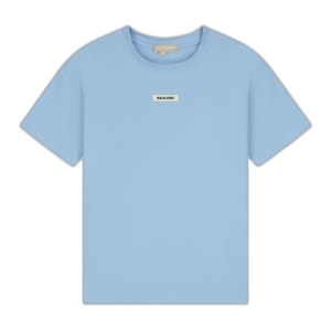 Malelions Patch Logo T-shirt Dames Blauw