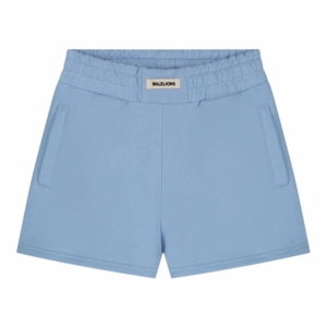 Malelions Patch Logo Shorts Dames Blauw