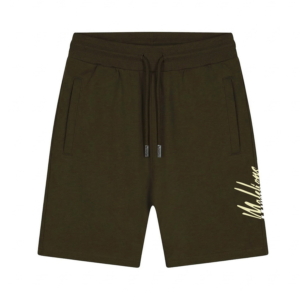 Malelions Split Shorts Groen