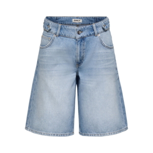 Only Onlloran Bermuda Shorts Wide Pi Dames Blauw