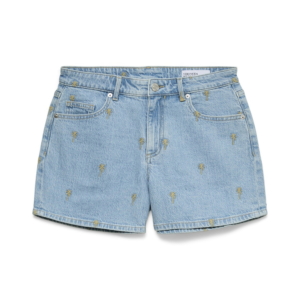 Vero Moda Vmtess Mr Emb Short Dames Blauw